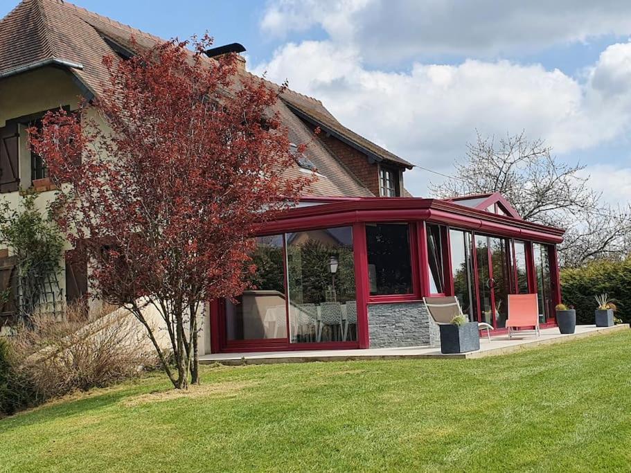 La Mare Aux Chevres Vila Reux Exterior foto